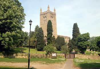 Odell church from the south-west May 2008